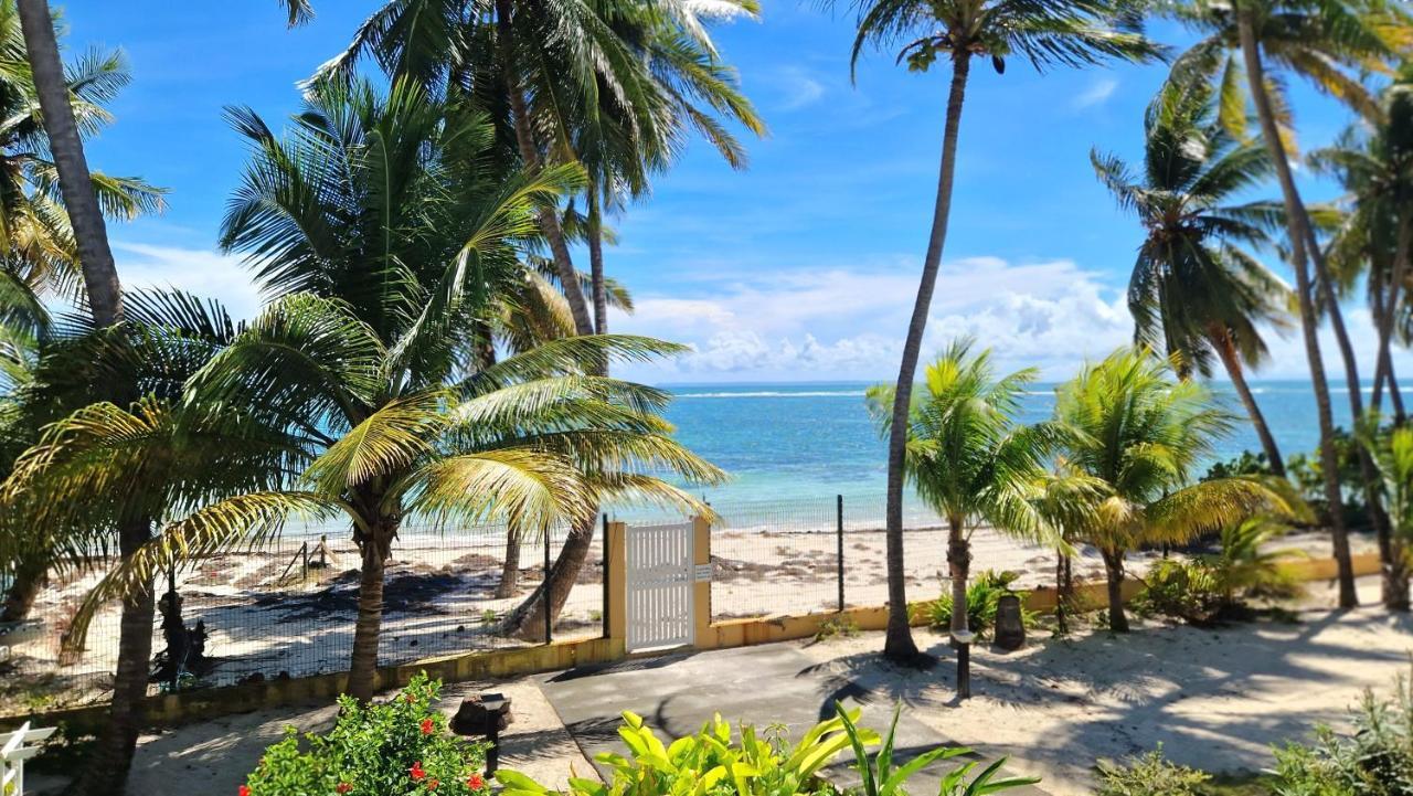 Le Touloublue - Tres Bel Appartement Face A La Mer Sainte-Anne  Ngoại thất bức ảnh